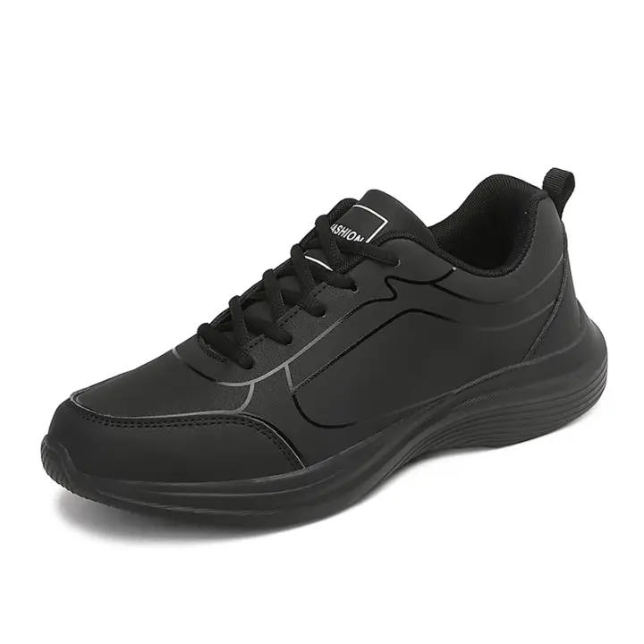 Zapatos para correr masculinos Cálidos de invierno, antideslizantes, transpirables, suaves y ligeros Moda casual - 1
