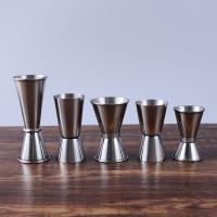 Tazas medidoras de acero inoxidable para Bar, coctelera de doble tiro, Jigger de bebidas líquidas, herramienta de bricolaje, 15/30, 25/50, 20/40, 30/50ml - details 6
