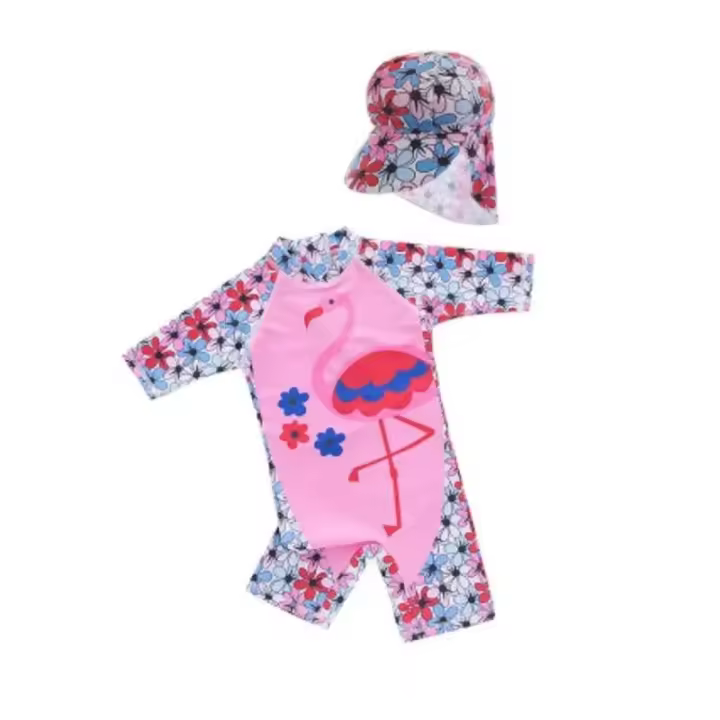2025 Lile Gi Natación t con sombrero Surf Baño - 1