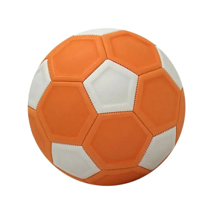 Pelota de fútbol de 20cm para niños y niñas, N ° 4, indentación Leeway Sport Curve Ball, naranja, Kicker, partido para exteriores e interiores - 1