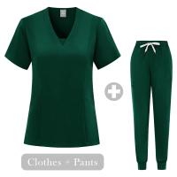 Uniforme médico para quirófano, conjunto de gomas de trabajo para hospital, suministros de enfermería, traje de cirugía dental para enfermera, ropa de trabajo. - details 5