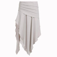 BUNO-faldas acampanadas con cordón liso para mujer, faldas largas de cintura baja estilo playero, moda de verano y primavera 2025, falda larga con pliegues para mujer - details 6