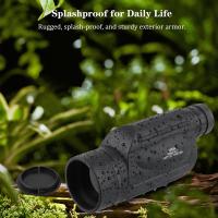 Telescopio Fijo de 13x50, Monocular Compacto BAK4 FMC, Alcance de Lente Multicapa, transmisión de Alta luz a Prueba de Niebla para observación de Aves Senderismo - details 1