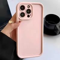 Funda de silicona líquida para iPhone, carcasa suave a prueba de golpes, de lujo, gruesa, mate, para iPhone 15, 13, 14, 11, 12 Pro Max, 15 Plus - details 14