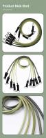 Juego de bandas elásticas de resistencia de 200 libras, cuerda de tracción de tensión, ejercicio de entrenamiento para Fitness, gimnasio en casa, equipo de entrenamiento de fuerza, 11 piezas - details 8
