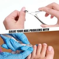 3 unids/set cortadores de uñas profesionales para cutículas, cortador de manicura, tijeras, herramientas de corte de acero inoxidable - details 4