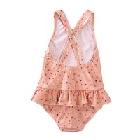 Chic Traje de Baño de Una Pieza Floral sin Espalda para Niñas Bikini de Bebé a Prueba de Sol con Sombrero Perfecto para Vacaciones en la Playa - details 12