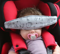 Soporte de Cabeza para Asiento de Coche para Bebé Cinturón Ajustable Seguro para Dormir para Niños y Niñas - details 5