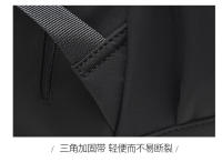 Mochila sencilla de gran capacidad para chica universitaria, mochila ligera unisex, mochilas escolares de color sólido para estudiantes - details 21