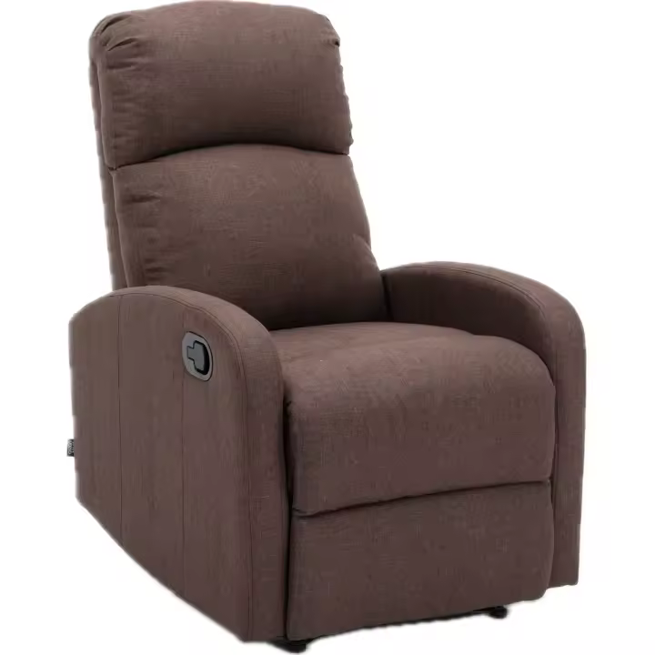 Hogar Sillón Relax con Reclinación Manual, Tapizado en Tela, Modelo Premium Plus - 1