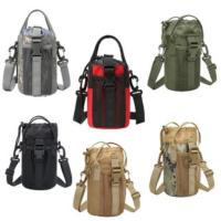 Bolsa Molle EDC para botella de agua, soporte para hervidor de agua, soporte para teléfono para deportes al aire libre, organizador para acampar y senderismo, riñonera - details 3
