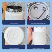 Termo de Acero Inoxidable de 1200mL con Tapa Copa Aislada Ecológica para Agua y Bebidas - details 4
