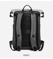 Nueva mochila para hombre de gran capacidad de color contrastante mochila de fitness para ir al trabajo bolsa de viaje bolsa de ordenador - details 19