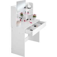 tocador de Maquillaje, Estilo Vintage, Espejo Giratorio, Taburete Acolchado, 4 cajones, Elegante, Muebles Dormitorio, tocador con Espejo, Espejo Maquillaje, tocadores de Maquillaje - details 20