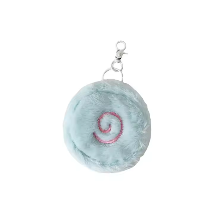 Mini monedero de felpa, colgante multifuncional, llavero de dibujos animados, bolsa para pintalabios, decoración de mochila, bolsa de almacenamiento de artículos pequeños para exteriores - 1