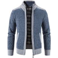 Suéter grueso para hombre, cárdigan informal suelto, chaqueta de punto con cremallera, ropa de calle, otoño e invierno - details 1