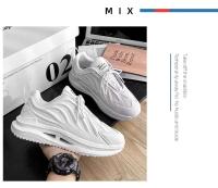 Deportes informales de alta calidad para hombre con parte superior de malla transpirable, suela elástica, zapatos cómodos para caminar, zapatos de gran tamaño para el verano - details 4