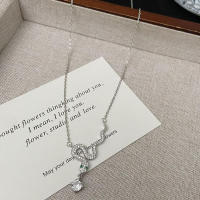 Collar con colgante de moissanita de serpiente de 0,5 quilates para mujer |   Plata 925 |   Regalos del Día de San Valentín - details 2