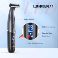 Sejoy 6 en 1 Kit de barba eléctrica para hombres y mujeres, recortador de pelo de nariz, afeitadora de cejas, afeitadora corporal portátil IPX5 - details 4