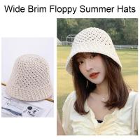 Sombrero de Playa de Paja con Dobladillo Ancho Sombrero de Verano Floppy para Mujeres - details 10