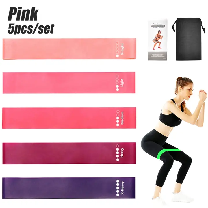 Bandas elásticas de resistencia para Fitness, equipo de entrenamiento de fuerza para gimnasio, Pilates, Crossfit - 1