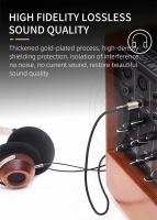 Alta calidad 3,5mm Audio Jack convertidor Jack 3,5 conector de altavoz 6,35mm macho a 3,5mm hembra conector de Audio para altavoz - details 2