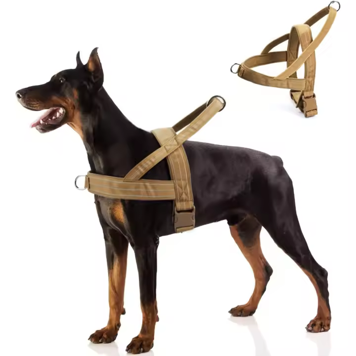Arnes reflectantes para Perro, Arnés para Perro Grande, Mediano, Cómodo, Chaleco Acolchado, Tr - 1