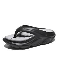 Nuevas chanclas de plataforma gruesa para hombre, zapatos de verano con estilo para masaje, zapatillas para hombre, zapatillas deportivas suaves antideslizantes a la moda para exteriores para jóvenes - details 0