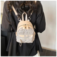 Bolso pequeño bordado acolchado, nuevo estilo, mochila de verano para mujer, Mini bolso escolar, mochila de viaje informal - details 14