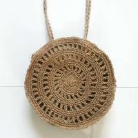 Venta al por mayor, la mayoría de los productos populares, diseñador, nuevo bolso de hombro redondo para playa, bolsos de paja a la moda, bolsos de mujer para mujer - details 2