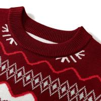 Nueva Moda Europa Y América para Niños, Navidad, ciervos, suéteres, Niñas, bebés, Jersey de malla - details 5