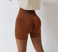 Shorts de Cintura Alta para Mujer en Verano Color Caramelo Ideal para Entrenamiento en Gimnasio y Yoga - details 15