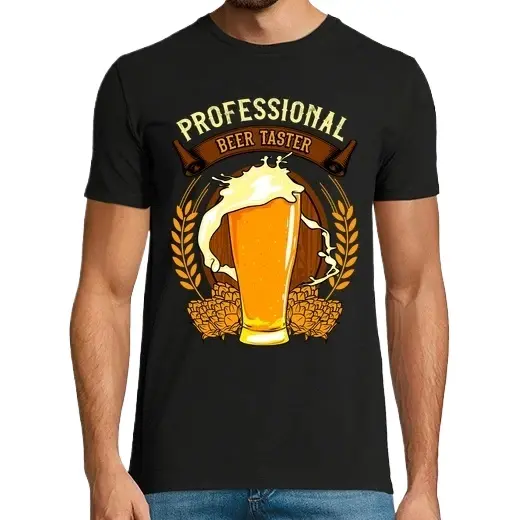 Profesional Beer Taster Catador Cerveza Regalo Alcohol Beer En Inglés Camisetas CERVEZA,Pack Regalo Camiseta Personalizada - 1