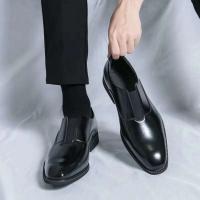 2025 Nuevo producto Tendencia de moda creativa Zapatos de vestir de fiesta de boda de oficina de cuero de lujo para hombres Oxford - details 8