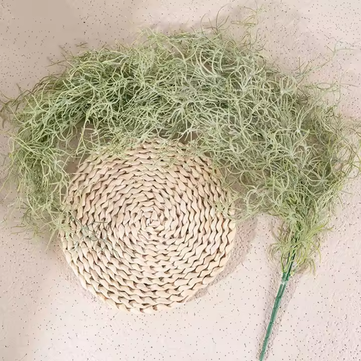 Hierba de aire Artificial de 91cm, plantas verdes, elegante tacto Real, hierba de vid Artificial, suculentas, plantas falsas hechas a mano de plástico - 1