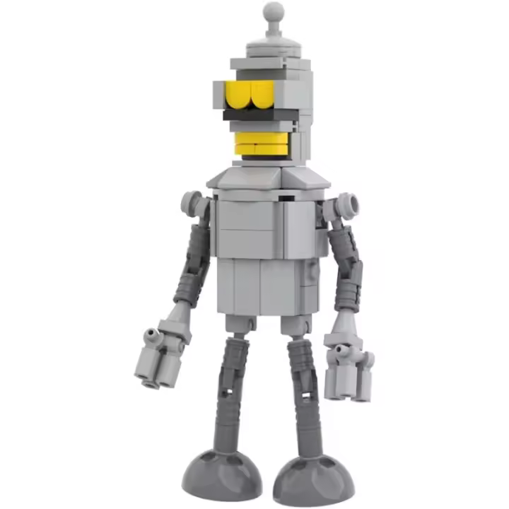 Kit de construcción de figuras de acción de Robot Mecha, máquina de Metal, monstruo, Amine, modelo de juguetes, Futura dobladora - 1