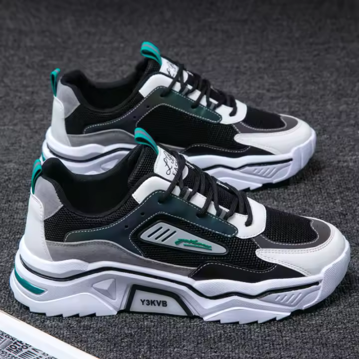 Zapatos deportivos y casuales de malla transpirable de primavera para hombres - 1