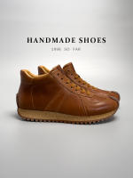 Botas casuales de caña media de gama alta, zapatos deportivos de piel de vaca de cuero genuino para hombres - details 13