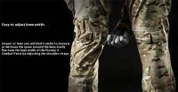 Pantalones de Combate Táctico para Exteriores Camuflaje Multi-bolsillo Resistente - details 3