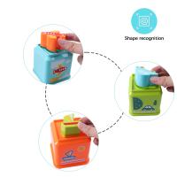 14Pc Baby Stacking Cups Toys Children Building Blocks Educational Toy Color Recognition Shape Matching for Babies over 18 Months - details 7