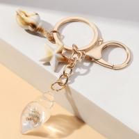Llavero de concha luminosa, estilo bohemio, colgantes de playa de mar que brillan en la oscuridad, dijes creativos, llavero de concha de estrella de mar para verano - details 4