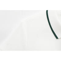 BUNO-ropa nueva de primavera y verano para mujer, moda americana, cintura delgada, solapa, bandas de diferentes colores, manga corta acanalada - details 9