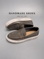 Cuero lavado al agua, primera capa de cuero de vaca, zapatos de hombre hechos a mano, estilo vintage. - details 11