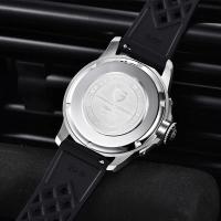 Reloj de Cuarzo Multifunción PAGANI DESIGN 2024 Resistente al Agua 100M, Vidrio de Zafiro, Correa de Cuero Elegante para Hombres - details 10