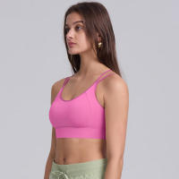 Sujetador de yoga para mujer, ropa de pilates a prueba de golpes de alta intensidad, con correas cruzadas absorbentes de golpes para gimnasio - details 7