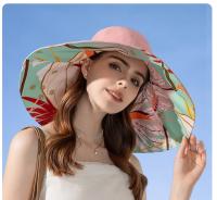 Elegante Sombrero de Playa de Doble Cara para Mujer Protección Solar Moda de Verano al Aire Libre - details 12