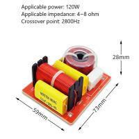 Divisor de frecuencia de placa de Audio de 2 vías para altavoz, filtros cruzados de graves agudos, 120W, HIFI, 2 unidades - details 2