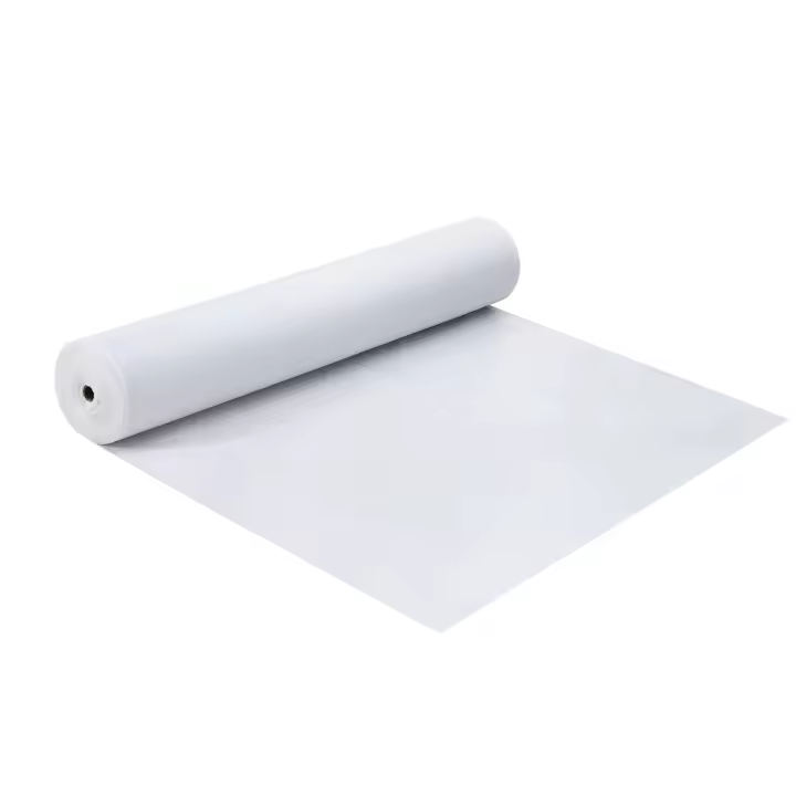 SucceBuy Película protectora para alfombras, protector de tela de fibra de 39 "x 100', corte fácil, rollo protector de alfombrilla para construcción y renovación - 1