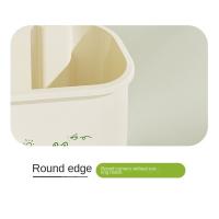 Estante de almacenamiento con ventosa de gran capacidad, estante de almacenamiento para baño montado en la pared, ahorro de espacio, soporte de carga fuerte con orificio de drenaje - details 15