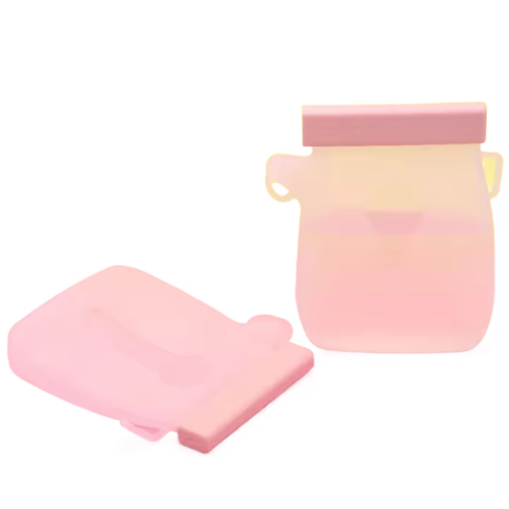 Bolsas para beber de silicona a prueba de fugas para perros con asa y báscula, dispensadores de agua para exteriores, botellas de agua portátiles reutilizables suaves para mascotas - 1